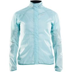 Craft Kurtka Rowerowa Damska Mist Rain, Jasnozielony M. Szare kamizelki damskie marki Craft, m, bez wzorów, bez rękawów, bez kaptura, rowerowe. W wyprzedaży za 249,00 zł.