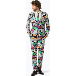 Garnitury: OppoSuits - Garnitur męski z krawatem, szary