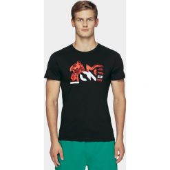 T-shirt męski. Koszulki męskie xl, bez wzorów, z bawełny, bez kołnierzyka, bez rękawów. W wyprzedaży za 49,99 zł.