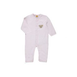 Steiff Girls Baby Śpioszki w prążki barely pink - różowy/pink. Różowe śpiochy niemowlęce marki Steiff, z bawełny. Za 95,00 zł.