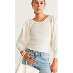 Mango - Sweter Anais. Czarne swetry damskie Mango, s, bez wzorów, z dzianiny, bez rękawów, bez kaptura. Za 119,90 zł.