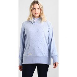 Bluzy rozpinane damskie: Ragwear Plus CHELSEA HEARTS PLUS Bluza z kapturem light blue