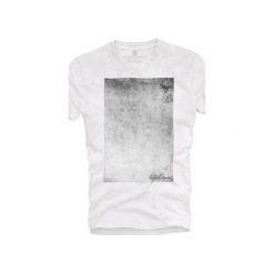 T-shirt UNDERWORLD Ring spun cotton Tabula rasa. Białe t-shirty męskie Underworld, s, z nadrukiem, z bawełny, bez kołnierzyka. Za 69,99 zł.