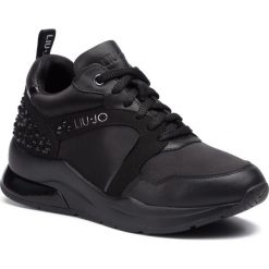 Sneakersy LIU JO - Karlie 23 B69031 PX043 Black 22222. Czarne półbuty damskie Liu Jo, ze skóry ekologicznej. Za 759,00 zł.