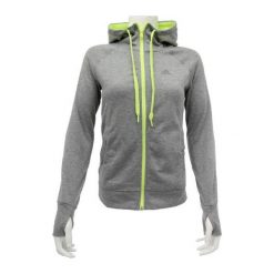 Bluzy damskie: Adidas Bluza damska Prime Full Zip szara r. XS (AB4115)