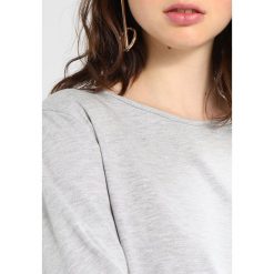 Bluzki asymetryczne: b.young TEMMA Bluzka z długim rękawem light grey melange