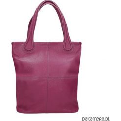 Torebka skórzana fuksja - MAGNIFICA marki Bolsa. Czerwone torebki klasyczne damskie marki Pakamera, ze skóry, na ramię. Za 566,00 zł.
