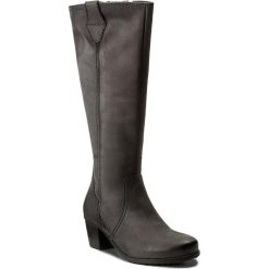 Kozaki TAMARIS - 1-25531-29 Anthracite 214. Szare bez kategorii marki Tamaris, z materiału, przed kolano, na wysokim obcasie, na obcasie. W wyprzedaży za 279,00 zł.