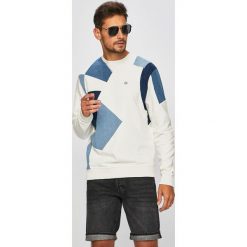 Pepe Jeans - Bluza. Białe bluzy męskie Pepe Jeans, m, bez wzorów, z bawełny, z okrągłym kołnierzem, bez rękawów, bez kaptura. W wyprzedaży za 319,90 zł.