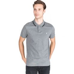 Calvin Klein Polo Koszulka Szary. Szare podkoszulki męskie Calvin Klein, l, bez wzorów, z bawełny, bez rękawów. Za 216,95 zł.