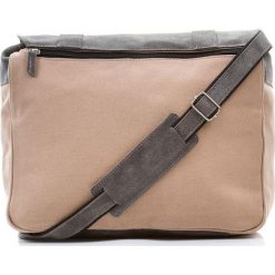 Skórzana torba na ramię PAOLO PERUZZI GA147 - szary. Szare torby męskie skórzane Paolo Peruzzi, w paski, ze skóry. Za 259,99 zł.