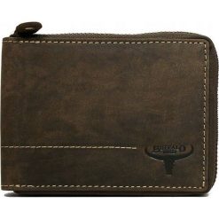 Portfel męski skórzany Buffalo Wild N992Z-H-1. Pomarańczowe portfele męskie BUFFALO WILD, bez wzorów, ze skóry. Za 69,90 zł.