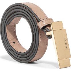 Pasek Damski MARELLA - Accetta 65010601 001. Brązowe paski damskie Marella, w paski, ze skóry. Za 299,00 zł.