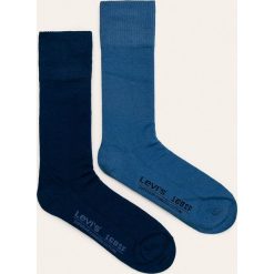 Levi's - Skarpety (2-pack). Niebieskie skarpetki męskie Levi's®, bez wzorów, z elastanu. Za 39,90 zł.