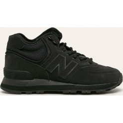 New Balance - Buty WH574BG. Czarne buty sportowe damskie New Balance, bez wzorów, ze skóry, sportowe. W wyprzedaży za 449,90 zł.