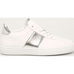 Answear - Buty. Białe buty sportowe damskie ANSWEAR, bez wzorów, z gumy, sportowe. Za 119,90 zł.