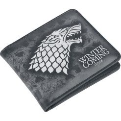 Portfele męskie: Gra o Tron Winter Is Coming Portfel czarny