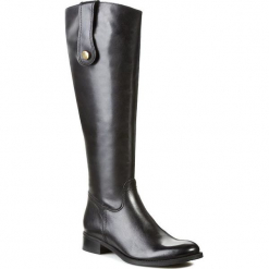 Oficerki NESSI - 20010 Czarny 111. Niebieskie buty zimowe damskie marki Marc O'Polo, z polaru. W wyprzedaży za 309,00 zł.