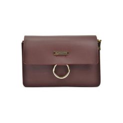 Torebki klasyczne damskie: Skórzana torebka w kolorze bordowym – (S)28 x (W)16 x (G)8 cm