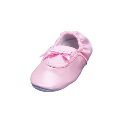 Playshoes Balerinki z kokardką kolor różowy. Różowe buciki niemowlęce marki Playshoes. Za 38,00 zł.