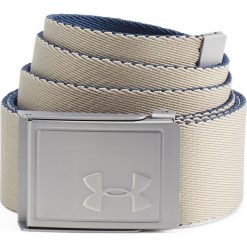 Under Armour Webbing 2.0 Pasek Niebieski Beżowy. Brązowe paski męskie w paski, z poliesteru. Za 94,95 zł.