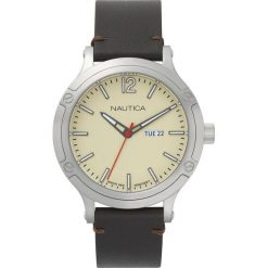 Zegarek Nautica Porthole NAPPRH015 męski brązowy. Pomarańczowe zegarki męskie Nautica. Za 415,00 zł.