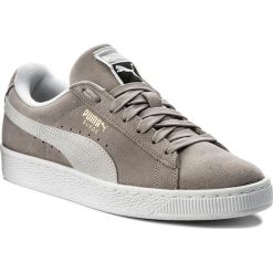 Sneakersy PUMA - Suede Classic 365347 01 Ash/Puma White. Szare półbuty damskie Puma, ze skóry. W wyprzedaży za 219,99 zł.