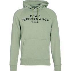Bluzy męskie: Peak Performance LOGO Bluza z kapturem downy green