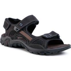Sandały SALAMANDER - Dino 31-40201-11 Black. Czarne klapki męskie Salamander, bez wzorów, ze skóry. W wyprzedaży za 269,00 zł.