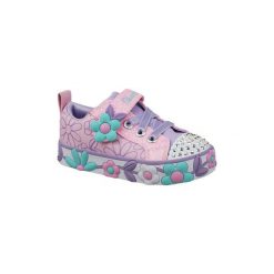 Buty Dziecko Skechers Daisy Lites 10965N-PKMT. Szare trampki dziewczęce Skechers, bez wzorów, bez zapięcia. Za 179,99 zł.