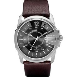 Zegarek DIESEL - Master Chief DZ1206 Dark Brown/Silver/Steel. Czarne zegarki męskie Diesel. W wyprzedaży za 459,00 zł.