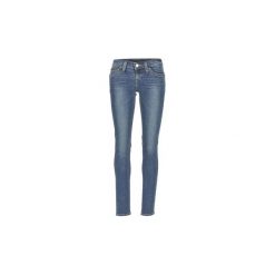 Jeansy skinny Levis REVEL LOW DC SKINNY. Brązowe jeansy damskie marki Levi's®, z bawełny. Za 415,20 zł.