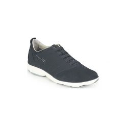 Buty Geox NEBULA. Niebieskie trampki męskie Geox, bez wzorów, bez zapięcia. Za 521,60 zł.