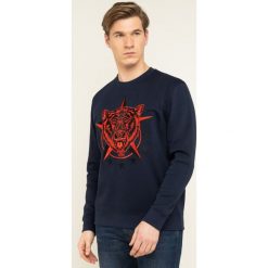 Bluza Hugo Daller 50421652. Niebieskie bluzy męskie HUGO, s, bez wzorów, z bawełny, bez kołnierzyka, bez rękawów, bez kaptura. W wyprzedaży za 419,00 zł.