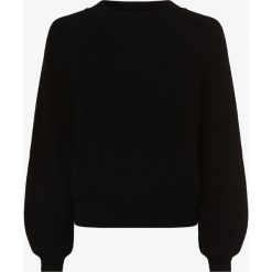 Opus - Sweter damski – Pecy, czarny. Czarne swetry damskie Opus, bez wzorów, z bawełny, bez rękawów, bez kaptura. Za 369,95 zł.