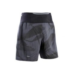 Spodenki do biegania BAGGY TRAIL męskie. Szare spodnie męskie EVADICT, m, bez wzorów, z elastanu, do biegania. Za 59,99 zł.