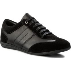 Sneakersy TOMMY HILFIGER - Otis 1C FM0FM01446 Black 990. Czarne sneakersy męskie TOMMY HILFIGER, bez zapięcia. W wyprzedaży za 259,00 zł.