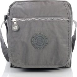 Torba męska typu KONDUKTORKA na ramię Szara. Szare torby męskie na ramię marki Bag Street, w paski, eleganckie. Za 59,90 zł.