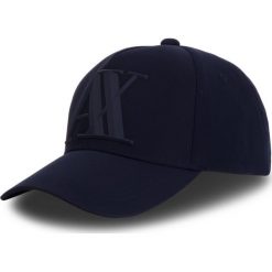 Czapka z daszkiem Armani Exchange 954079 CC518 37735. Niebieskie czapki damskie Armani Exchange, bez wzorów. Za 219,00 zł.