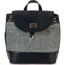 Bessie London plecak damski BW4349, czarny. Czarne plecaki damskie Bessie London, bez wzorów, ze skóry, eleganckie. Za 199,00 zł.