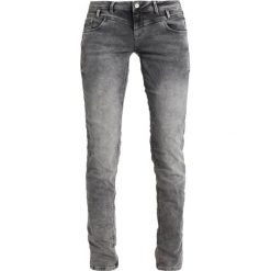 Jeansy damskie: Betty & Co Jeansy Slim Fit dark grey denim