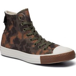 Trampki CONVERSE - Ctas Hi 161429C Field Surplus/Egre. Zielone półbuty męskie Converse, na co dzień, bez wzorów, z gumy, eleganckie, bez zapięcia. W wyprzedaży za 249,00 zł.