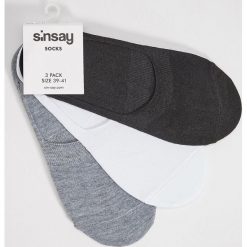 Kapcie damskie: 3 pary balerinek – Czarny