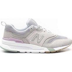 Szare Wygodne Buty Snakersy New Balance CW997HKB. Szare sneakersy damskie Molly.pl, ze skóry. Za 369,00 zł.
