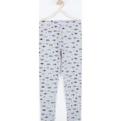 Coccodrillo - Legginsy dziecięce 104-146 cm. Szare spodnie dziewczęce COCCODRILLO, bez wzorów, z dzianiny. Za 32,90 zł.