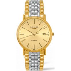 LONGINES Présences L4.921.2.32.7. Szare zegarki męskie LONGINES, złote. Za 5370,00 zł.