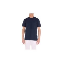 T-shirty z krótkim rękawem Heritage 0860G. Niebieskie t-shirty męskie Heritage, m, bez wzorów, bez kołnierzyka, krótkie. Za 230,60 zł.