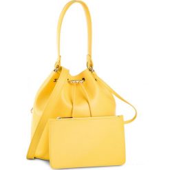 Torebka FURLA - Corona 1021608 B BUX9 Q26 Calendula. Żółte torebki klasyczne damskie Furla, bez wzorów, ze skóry, bez dodatków. Za 1425,00 zł.