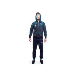 Carabus Zip Hoodie (Dark). Niebieskie bluzy męskie OKUAKU, m, z nadrukiem, z bawełny, z kapturem, bez rękawów, z kapturem. Za 299,00 zł.