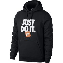 Bluza Nike NSW JDI PO Fleece (AR2578-010). Czarne bluzy męskie Nike, m, bez wzorów, z bawełny, bez kołnierzyka, bez rękawów, bez kaptura. Za 199,99 zł.